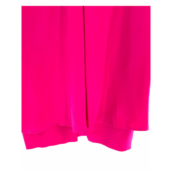 90’s MIGNON NEW YORK Pink Flared Rhinestone Dress - Picture 9 of 12